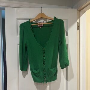 Vintage Juicy Couture Green Women's Sweater